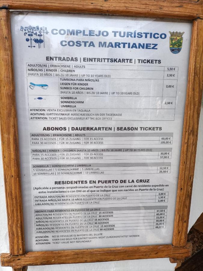 Casa Bianca Wifi5G 56M2 Doubleroom Puerto de la Cruz  Eksteriør billede